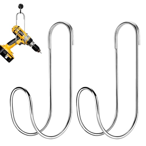 HunicandIU Gartenschlauchhalter, Wasserschlauchhalter 2er Set, Multifunktionaler Edelstahl-Schlauchhaken Aufbewahrung Organizer Für Garten Garage Terrasse von HunicandIU