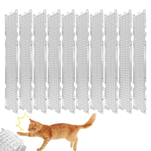 HunicandIU Katzen Abwehr Matte,10 Stück Outdoor Haustier Abwehr Matte - Trainingshilfe zur Kratzprävention an Wänden Sofa Balkon Wohnzimmer HunicandIU Katzen Abwehr Matte,10 Stück Outdoor Haustier Abwehr Matte - Trainingshilfe zur Kratzprävention an Wänden Sofa Balkon Wohnzimmer von HunicandIU