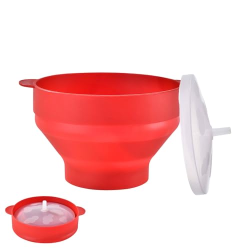 HunicandIU Popcorn-Schüssel mikrowellengeeignet,Popcorn-Maker Mikrowellenschüssel | Faltbarer Popcorn-Popcorn-Mikrowellen-Popcorn-Maker | Wiederverwendbare Popcorn-Mikrowellenschüssel, von HunicandIU
