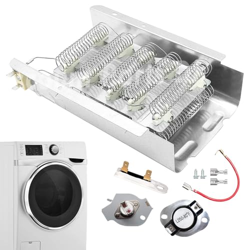 HunicandIU Trocknerheizelement -Kit, Trocknerheizelement, Home Thermostat Kit, Multifunktionales Trockner -Heizelementelementzubehör für -, Wohn-, Hotel- und Geschäftsnutzung von HunicandIU