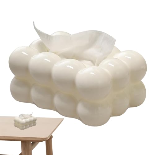 Taschentücher Box Bubble, Kosmetiktücher Box, Serviettenspender, Gesichtspapier Organizer Spender, Creative Fun Napkin Dispenser, Für Tischplatte, Schminktisch von HunicandIU