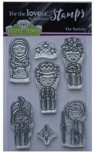 Hunkydory, Happy Town Stamp Set - The Nativity von Hunky Dory