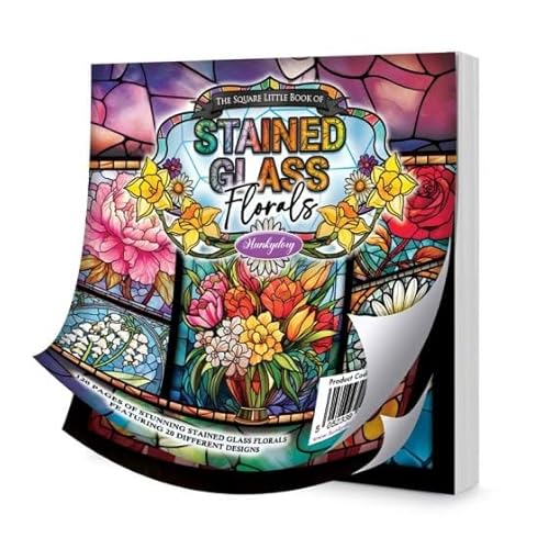 Hunkydory Crafts The Square Little Book of Stained Glass Florals von Hunky Dory