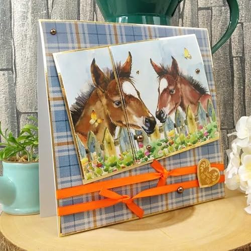Hunkydory Crafts The A6 Little Book of Farmyard Friends von Hunkydory Crafts