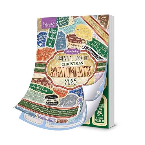Hunkydory Essential Book of Christmas Sentiments 2025-620 Sentiments – EBK157 Hunkydory Essential Book of Christmas Sentiments 2025-620 Sentiments – EBK157 von Hunkydory
