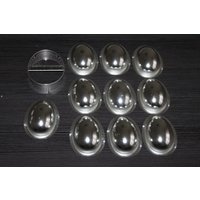 3D Kleines Ei Big Set - Metallform Zum Backen, Osterei, Schokoladenform, Badebombenform von HunorCZ