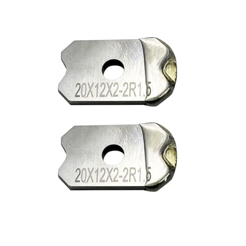 Hunricho MCD Single Crystal Diamond Holzbearbeitung Furnier Edge Trimmer - R1.5 Chamfer Plane, Edge Banding Cutter, manuelle Planer Blade, Burr Scraper für Board & Holz Oberflächen von Hunricho