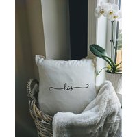 Sein Und Sie Dekokissen - Rose Gold Seine Ihre Mann Frau Frisch Verheiratet Geschenk Housewarming. Herr Kissen von HunterKouture