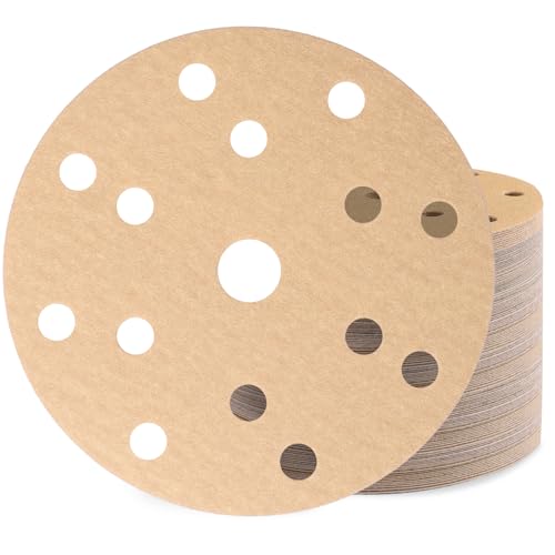 Huopueit 80 Stück Schleifpapier 150mm Klett Körnung 180 15 Loch Schleifscheiben Set für Rund Exzenterschleifer Huopueit 80 Stück Schleifpapier 150mm Klett Körnung 180 15 Loch Schleifscheiben Set für Rund Exzenterschleifer von Huopueit
