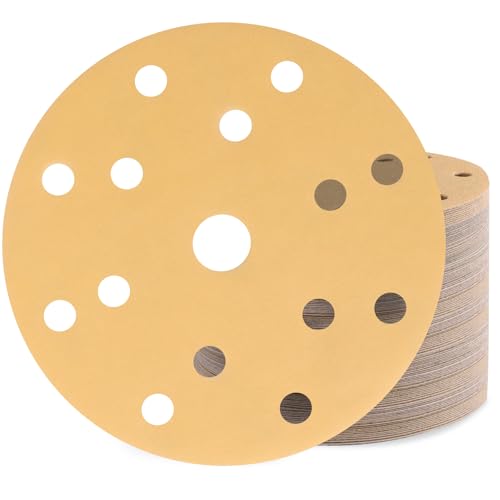 Huopueit 80 Stück Schleifpapier 150mm Klett Körnung 320 15 Loch Schleifscheiben Set für Rund Exzenterschleifer Huopueit 80 Stück Schleifpapier 150mm Klett Körnung 320 15 Loch Schleifscheiben Set für Rund Exzenterschleifer von Huopueit