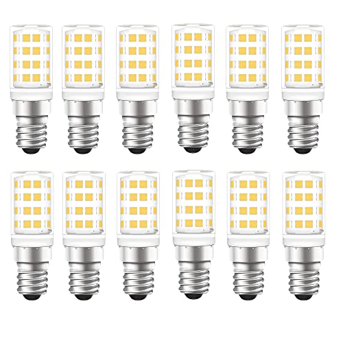 Huoqilin E14 Led Warmweiss Birne,5W Lampe,Ersatz für 40W Halogenlampen, 470Lm,Kein Flackern, für Küche, Wohnzimmer,12 Stück von Huoqilin