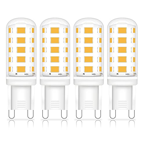 Huoqilin G9 LED Leuchtmittel,3W G9 Lampe,Ersatz 25W,28W Halogen, Warmweiß,270lm, 3000K, Nicht Dimmbar, 4 Stück von Huoqilin