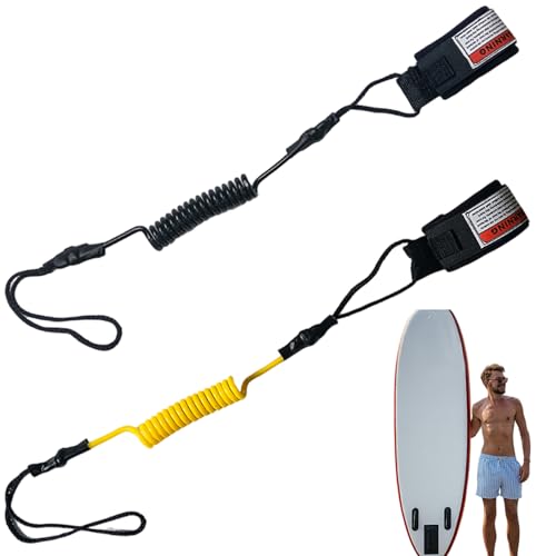 Huraoerrrr 2pcs Bodyboard -Leinen einstellbare TPU Safe Paddle Board -Leine mit Knöchelmanschette für Paddleboard Shortboard Longboard Huraoerrrr 2pcs Bodyboard -Leinen einstellbare TPU Safe Paddle Board -Leine mit Knöchelmanschette für Paddleboard Shortboard Longboard von Huraoerrrr