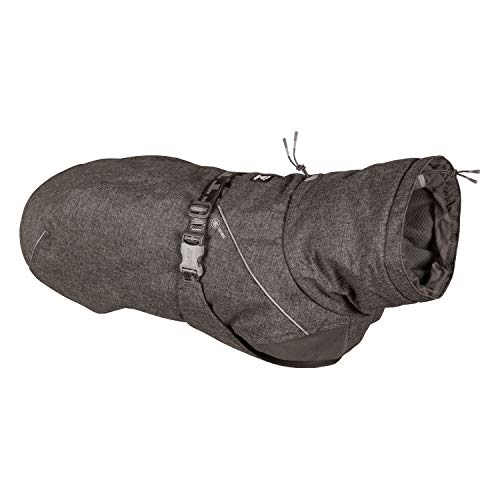 Hurtta Expedition Parka Wintermantel für Hunde, Hundemantel Blackberry Schwarz 35XL von Hurtta