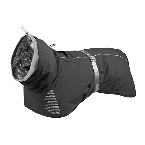 Hurtta Extreme Warmer Hundemantel, Winterjacke für Hunde Dunkelgrau 50cm von Hurtta