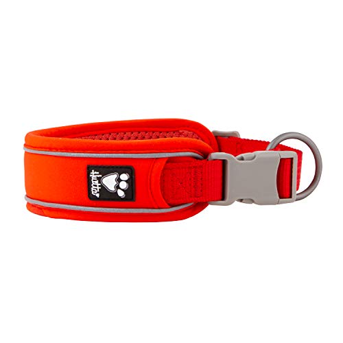 Hurtta Weekend Warrior ECO Hundehalsband, Hagebutte, 45,7–55,9 cm von Hurtta