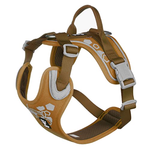 Hurtta Weekend Warrior Hundegeschirr, Brustgeschirr für Hunde, Desert-Braun, 45-60 cm von Hurtta