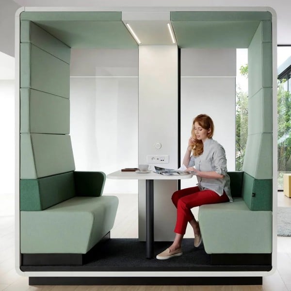 Hushoffice Hushmeet.Open.S - Akustikbox konfigurierbar von Hushoffice