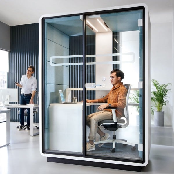 Hushoffice Hushwork Akustikbox konfigurierbar von Hushoffice