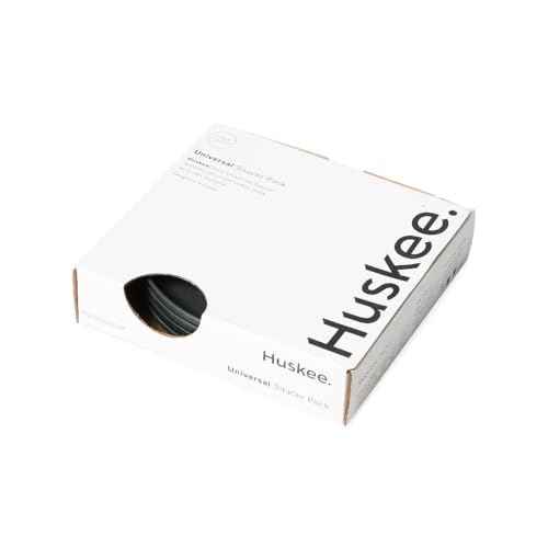 Huskee Universal-Untertassen, Anthrazit, 4 Stück von HuskeeCup
