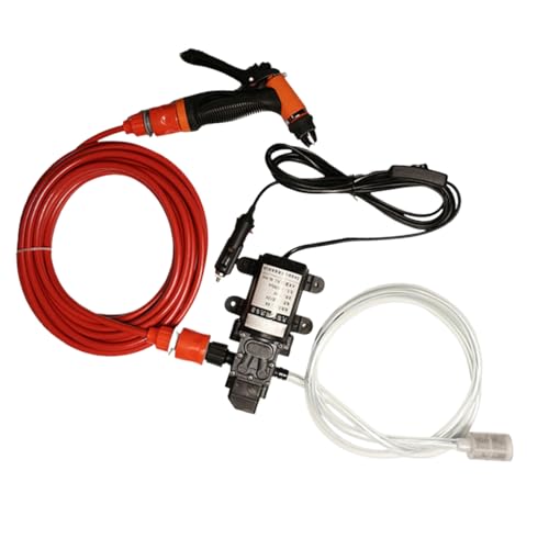 Husoiuy Autowaschmaschine | Wasserreiniger - Tragbarer 12V Elektro Sprühgerät Für Felgenvorbereitung Reifen Garage von Husoiuy