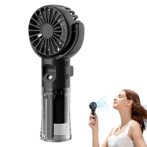 Husoiuy Handventilator | Handventilator Mit Luftbefeuchter Und Nebel | Wiederaufladbarer USB-Ventilator Mit 4 Einstellbaren Geschwindigkeiten - Für Mädchen, Frauen Und Kinder Auf Reisen Im Freien Husoiuy Handventilator | Handventilator Mit Luftbefeuchter Und Nebel | Wiederaufladbarer USB-Ventilator Mit 4 Einstellbaren Geschwindigkeiten - Für Mädchen, Frauen Und Kinder Auf Reisen Im Freien von Husoiuy