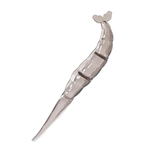 Husoiuy Shrimp Deveiner und Sheller, Shrimp Deveining Tool,Tragbares Langustenschälgerät, Krebsschälgerät - Ergonomischer Garnelenschalen-Entferner, Langusten-Schäler-Werkzeug für den Heimgebrauch von Husoiuy