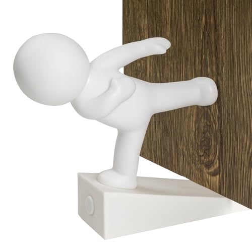 Husoiuy Türstopper Für Schlafzimmer - Rutschfester Türstopp,Lustiger Figuren-Keil Für Haushalt, Wohnung, Garage, Arbeitsplatz, Hotel, Wohnheim, Wohnzimmer Und Schlafzimmer von Husoiuy