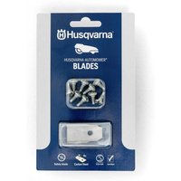 Automower® Classic Messer ✔ 9er-Pack Ersatzklingen aus Kohlenstoffstahl inkl. Schrauben, passend für alle Automower®-Modelle ✔ langlebig und einfach von Husqvarna