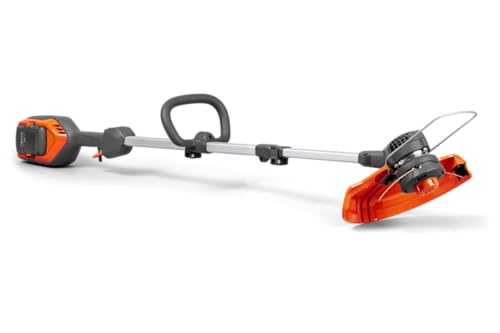 HUSQVARNA Akku Trimmer Rasenkantenschneider 215iL 36V 6.800 U/min Trimmerkopf R25B mit Akku Bli10, 36V / 2 AH + Ladegerät 40-C80 von Husqvarna