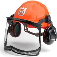 Helm classic Forsthelm Ohrschutz Visier Sicherheitshelm oem - 580754301 - Husqvarna von Husqvarna