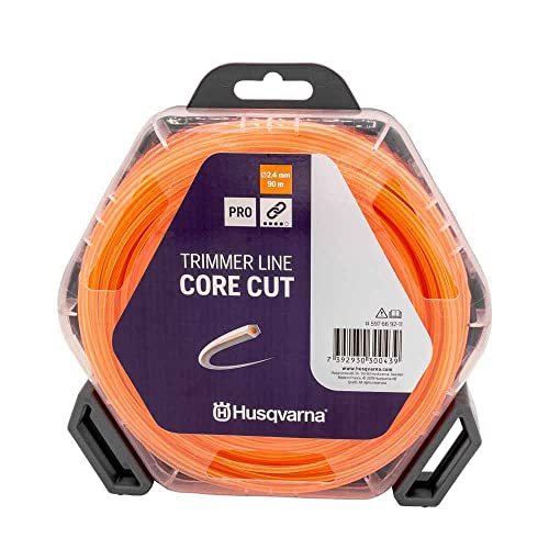 Husqvarna 597669211 Trimmerfaden 2,4 mm /90m Orange/Translucent von Husqvarna