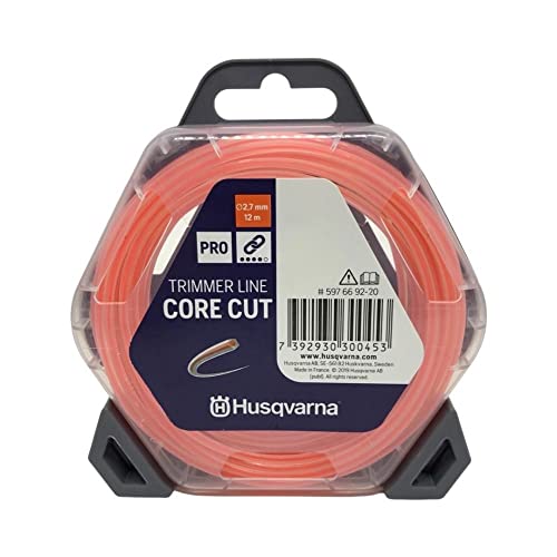 Husqvarna 597669220 Trimmerfaden 2,7 mm /12m Orange/Translucent von Husqvarna