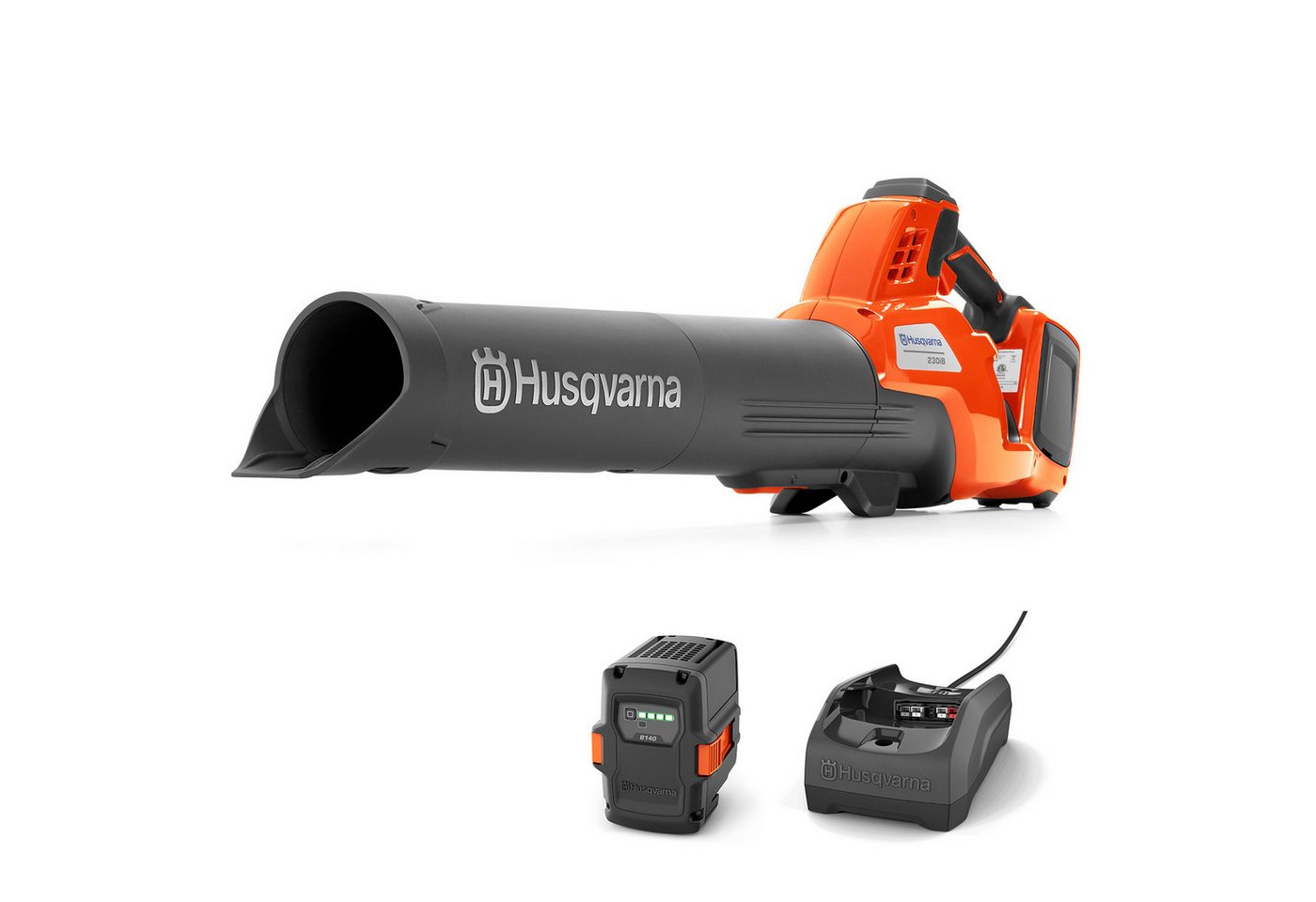 Husqvarna Akku-Laubbläser 230iB, starker Luftstrom, Boost-Modus und Tempomat von Husqvarna