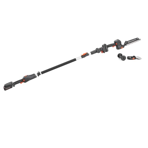 Husqvarna Aspire Akku Gras- und Strauchschere S20-P4A mit Verlängerung, Strauch- und Grasscherenmesser, 18V (inkl. Verlängerung, Akku & Ladegerät) von Husqvarna