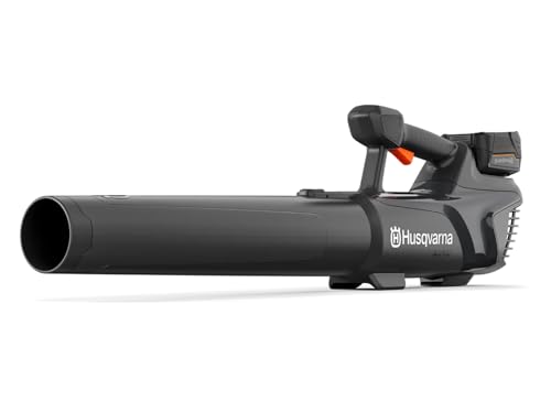 Husqvarna Aspire B8X-P4A Akku-Laubbläser - mit 4Ah Akku und Ladegerät inklusive, handlich und leistungsstark mit 3 einstellbaren Leistungen von Husqvarna