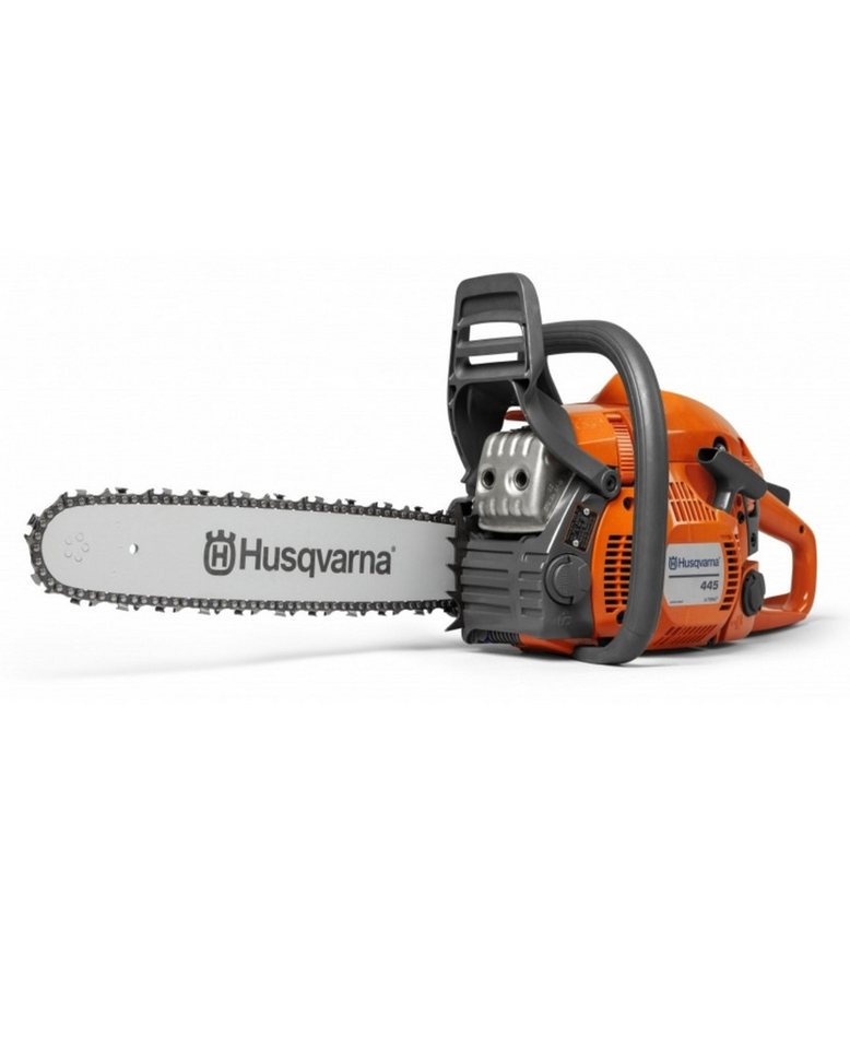 Husqvarna Benzin-Kettensäge 445 Mark II, 38,00 cm Schwertlänge von Husqvarna