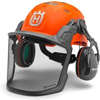 Husqvarna HELM TECHNICAL Visier Ohrschutz Forsthelm Sicherheitshelm OEM - 585058401 von Husqvarna