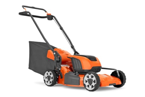 Husqvarna LC 251i Akku-Rasenmäher – 51 cm Schnittbreite, 36V, PowerBoost, Save™, 2-in-1 Mähsystem, 2 Akkufächer, zentrale Höhenverstellung, 65L Fangbox – ideal für mittelgroße bis große Gärten von Husqvarna