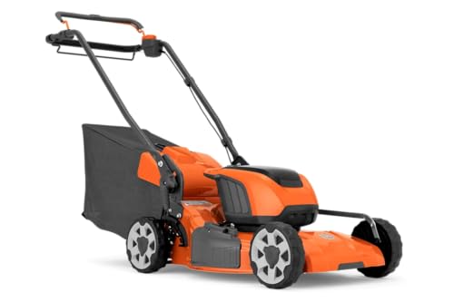 Husqvarna LC 251iS Akku-Rasenmäher – 51 cm Schnittbreite, 36V, Radantrieb, PowerBoost, Save™, 2-in-1 Mähsystem, 2 Akkufächer, zentrale Höhenverstellung, 65L Fangbox – für mittelgroße bis große Gärten von Husqvarna