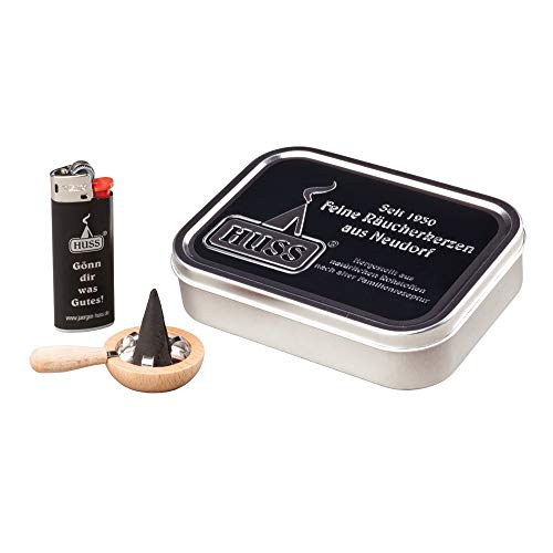 Huss Räucherkerzen, 36 Stück, Weihrauch, 1 Dose von Huss