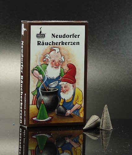Weihrauch - Huss Räucherkegel Neudorfer Räucherkerzen aus dem Erzgebirge von Huss