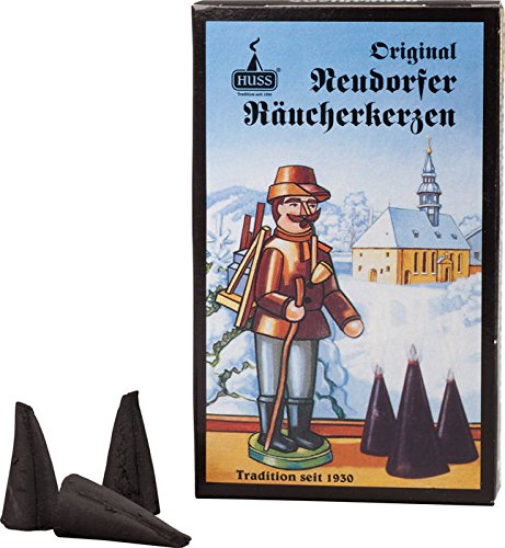Weihnachtsduft - Huss Original Neudorfer Räucherkerzen aus dem Erzgebirge von Huss