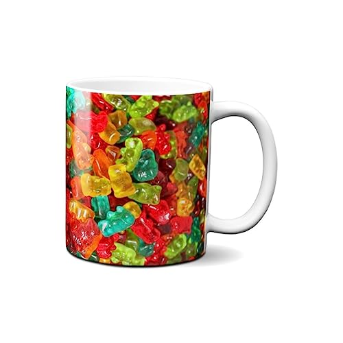 Hustling Sharks® Tasse mit Motiv - Gummibande - Geschenk Kaffeetasse - 330ml Spülmaschinenfest, Keramik - Bunt, weiße Tasse, Geschenke, witziges Geschenk, Lustiges Geschenk, Bunte Tasse von Hustling Sharks