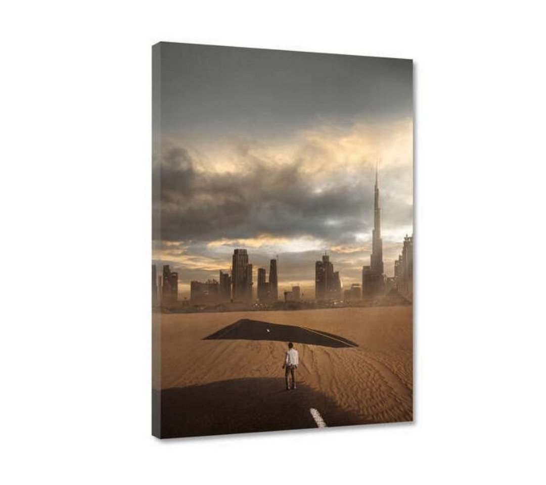 Hustling Sharks Leinwandbild Dubai Bild als XXL Leinwandbild "Desert Dubai", in 7 unterschiedlichen Größen verfügbar von Hustling Sharks