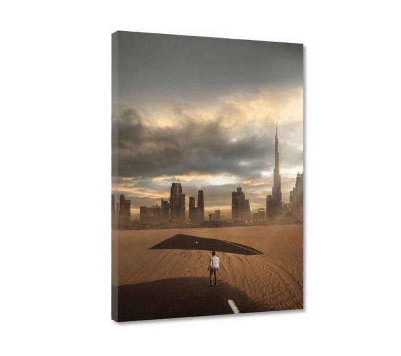 Hustling Sharks Leinwandbild Dubai Bild als XXL Leinwandbild "Desert Dubai", in 7 unterschiedlichen Größen verfügbar von Hustling Sharks