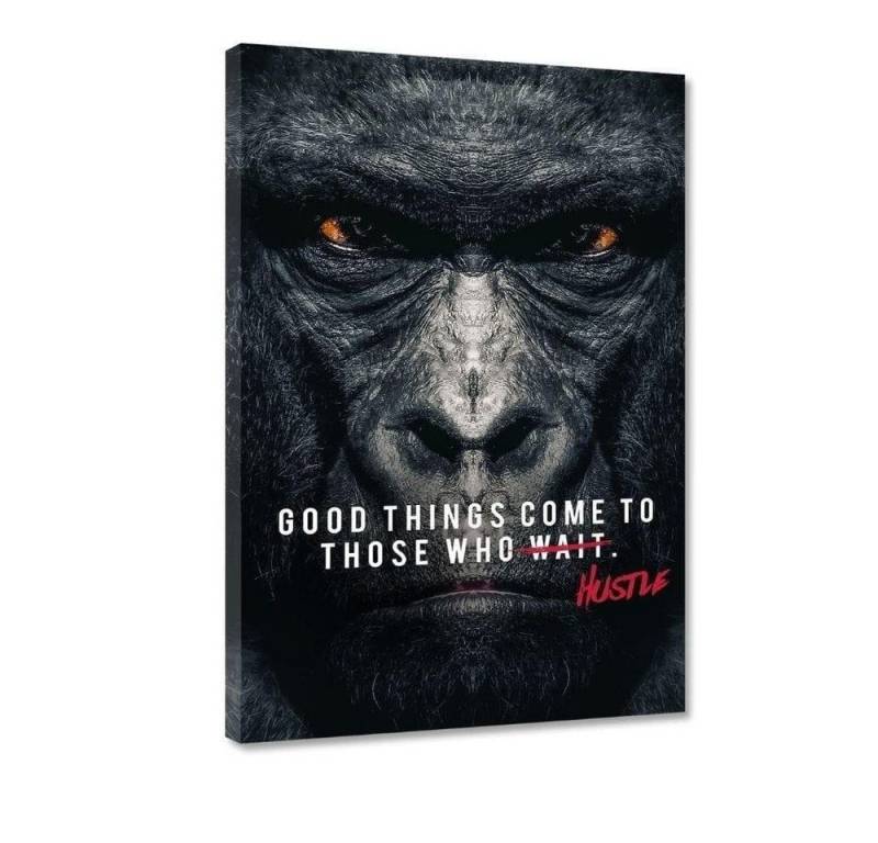 Hustling Sharks Leinwandbild Motivationsbild für Erfolg als XXL Leinwandbild "Good Things", in 7 unterschiedlichen Größen verfügbar Hustling Sharks Leinwandbild Motivationsbild für Erfolg als XXL Leinwandbild "Good Things", in 7 unterschiedlichen Größen verfügbar von Hustling Sharks