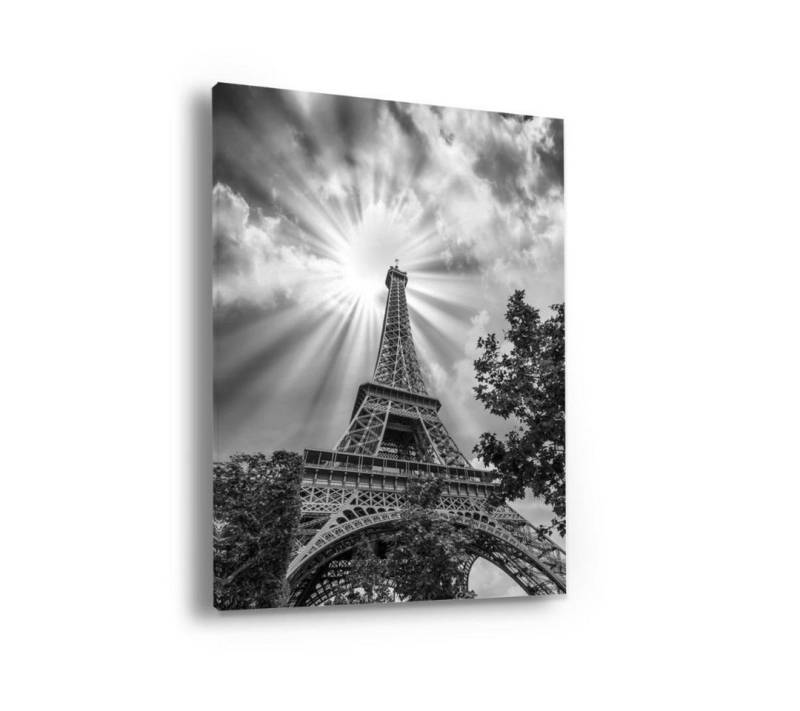 Hustling Sharks Leinwandbild Paris Wandbild als XXL Leinwandbild "Paris - Eifelturm", in 7 unterschiedlichen Größen verfügbar von Hustling Sharks