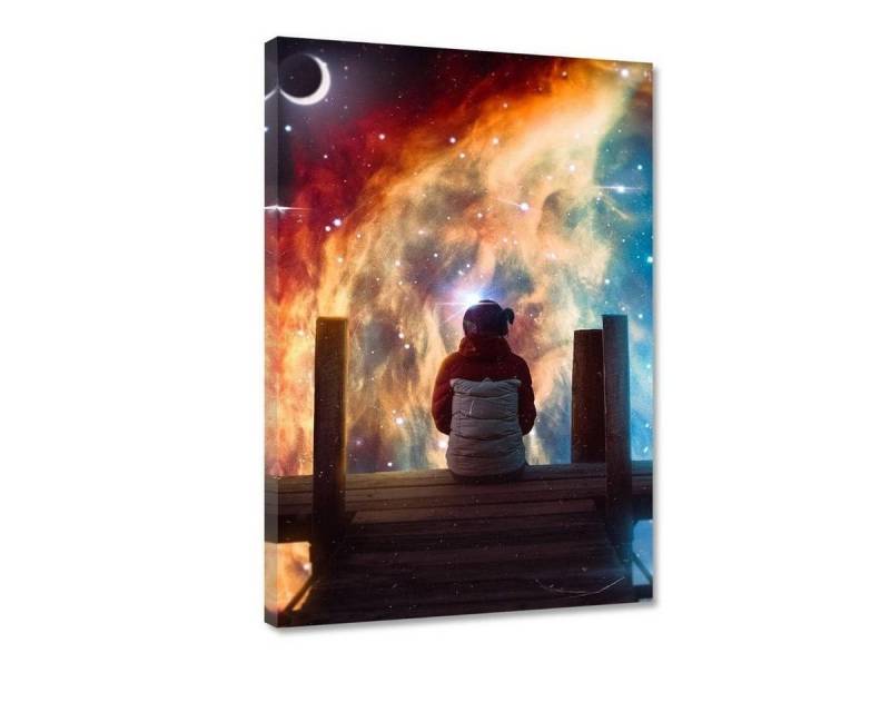 Hustling Sharks Leinwandbild Premium Kunstdruck als XXL Leinwandbild "LONELY DREAMS", in 7 unterschiedlichen Größen verfügbar von Hustling Sharks