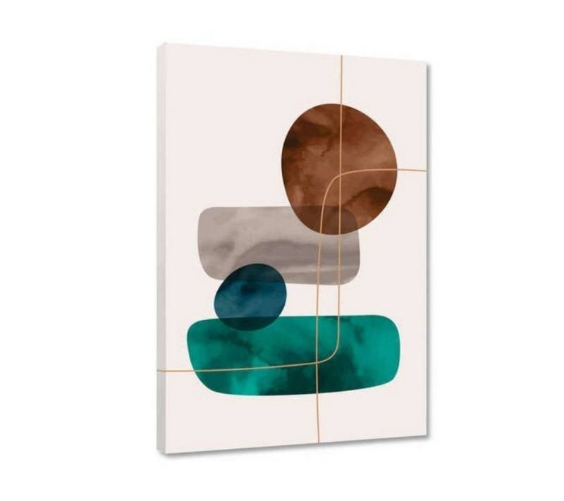 Hustling Sharks Leinwandbild Premium Wandbild als XXL Leinwandbild "Steps", in 7 unterschiedlichen Größen verfügbar von Hustling Sharks